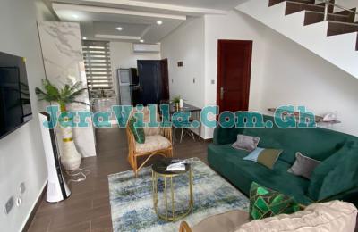 2 bedroom fully furnished for rent at Botwe school Junction