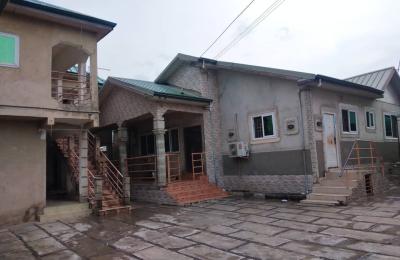 6 bedrooms and 8 washroom and 3 stores for sale at Adjen kotoku by Accra Compost and recycling plant