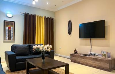 Serviced 2bedroom furnished apartment@ achimota cfc
